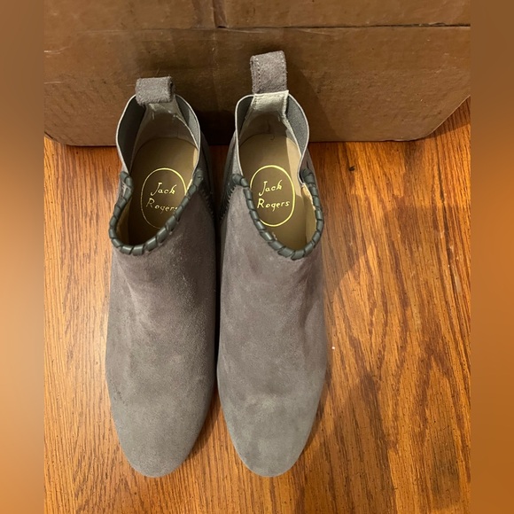 JACK ROGERS Suede Ankle Booties - Picture 4 of 5